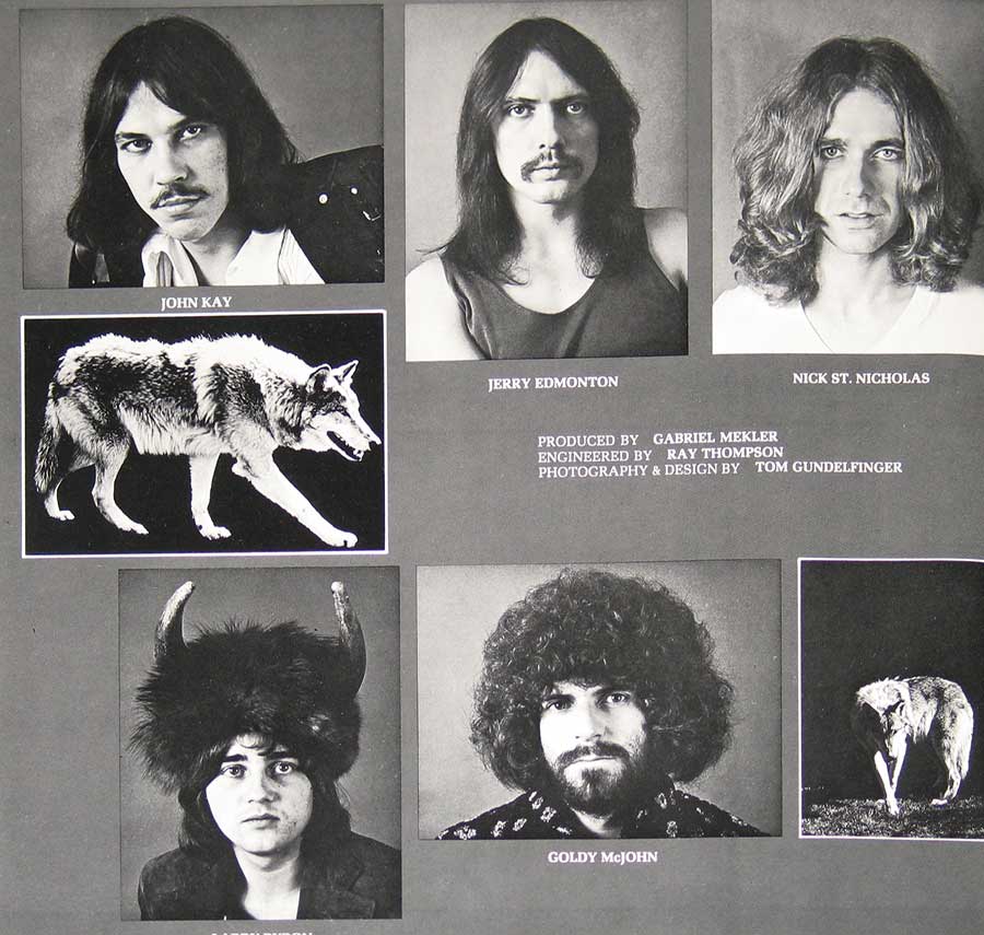 STEPPENWOLF - Live Hard Rock 2LP Vinyl Album
 inner gatefold cover
