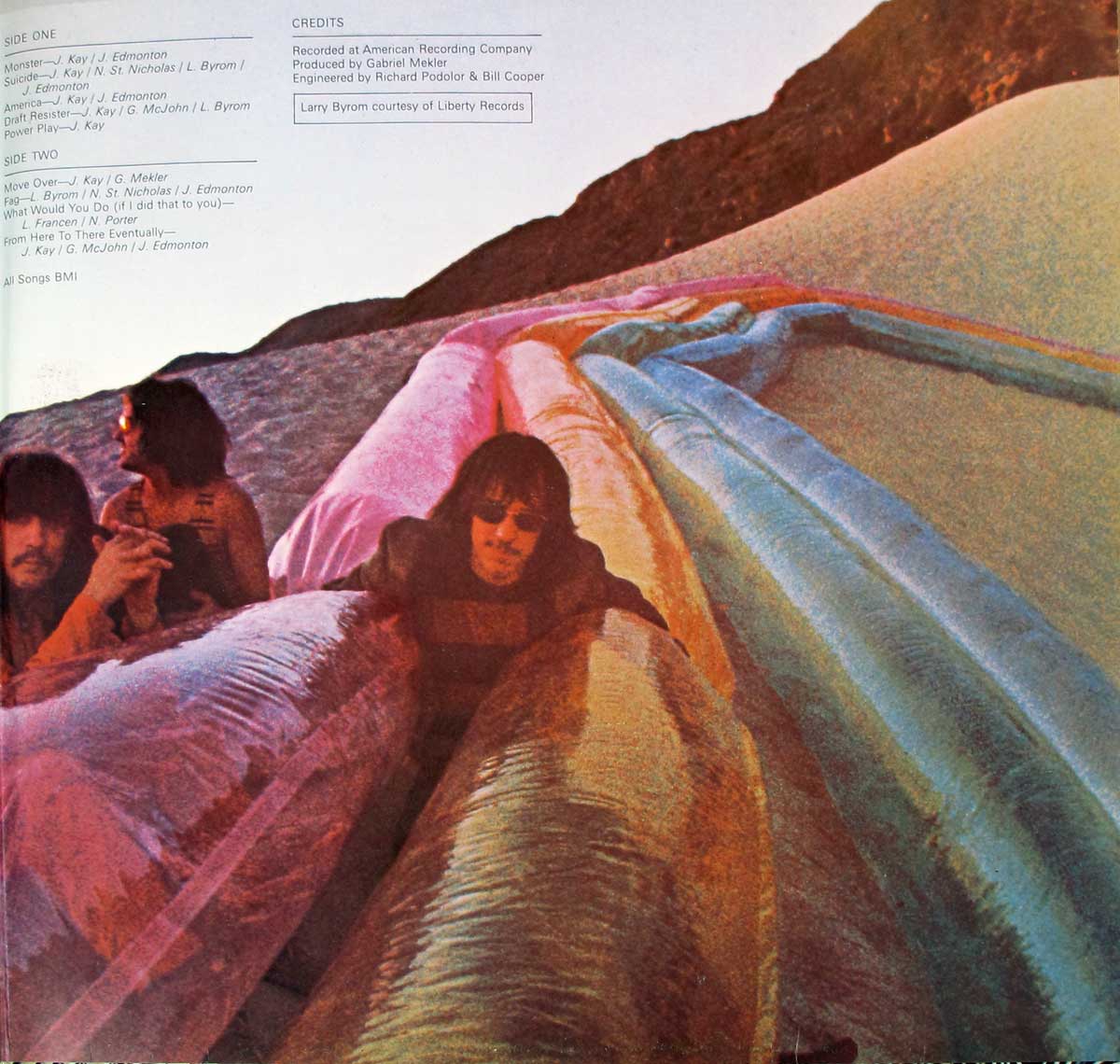Photo of "STEPPENWOLF - Monster" Album's Inside Gatefold Sleeve 