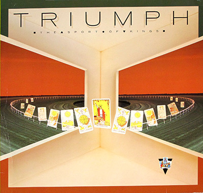 TRIUMPH - Sport of Kings album front cover vinyl record