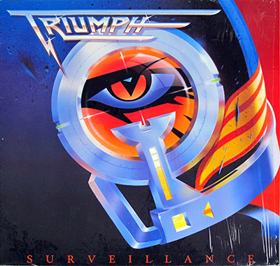 TRIUMPH - Surveillance album front cover vinyl record