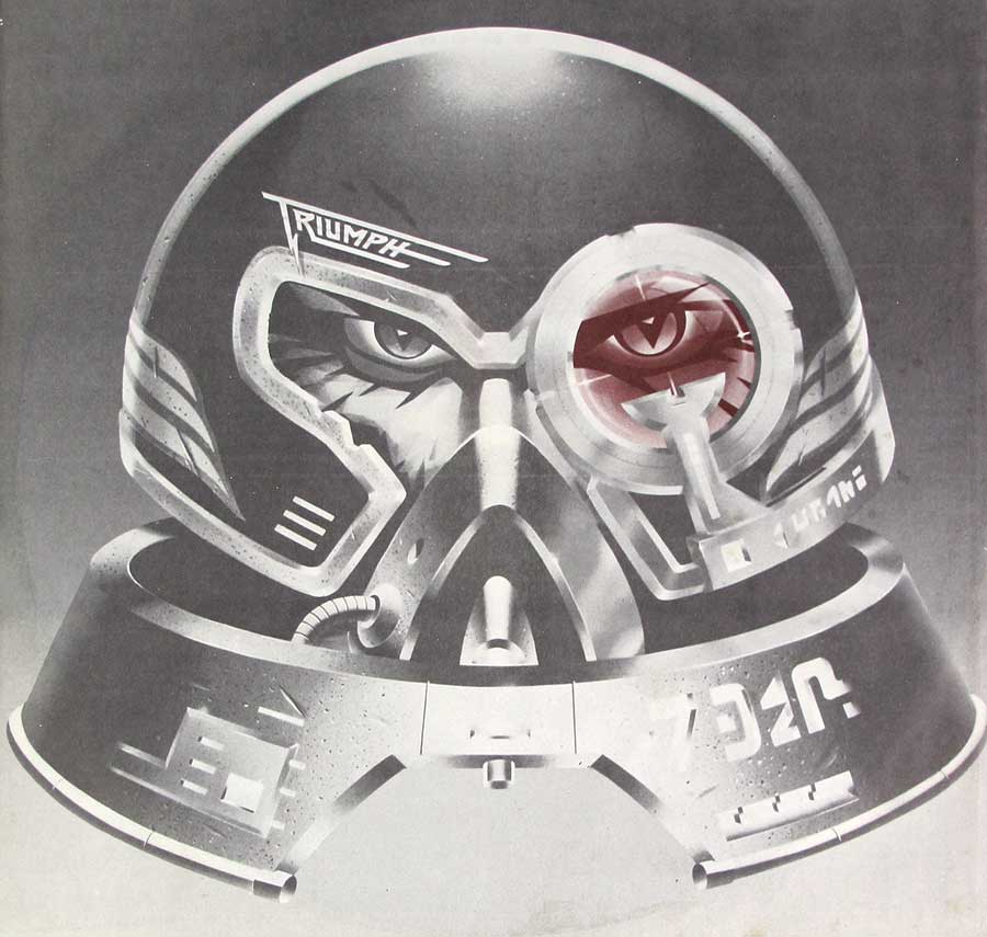 TRIUMPH Surveillance Canadian Hard Rock 12" LP Vinyl Album custom inner sleeve