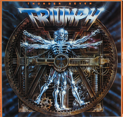 TRIUMPH - Thunder Seven album front cover vinyl record