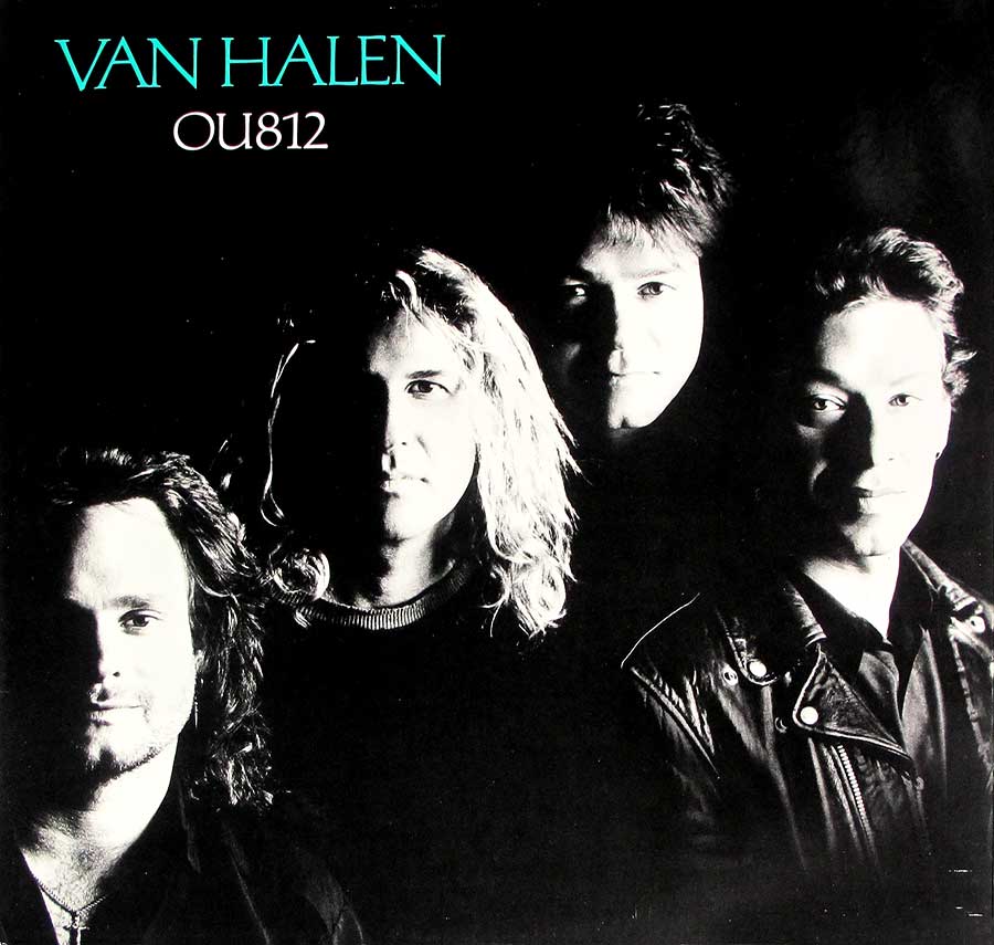 Front Cover Photo Of VAN HALEN - OU812 12" LP Vinyl Album