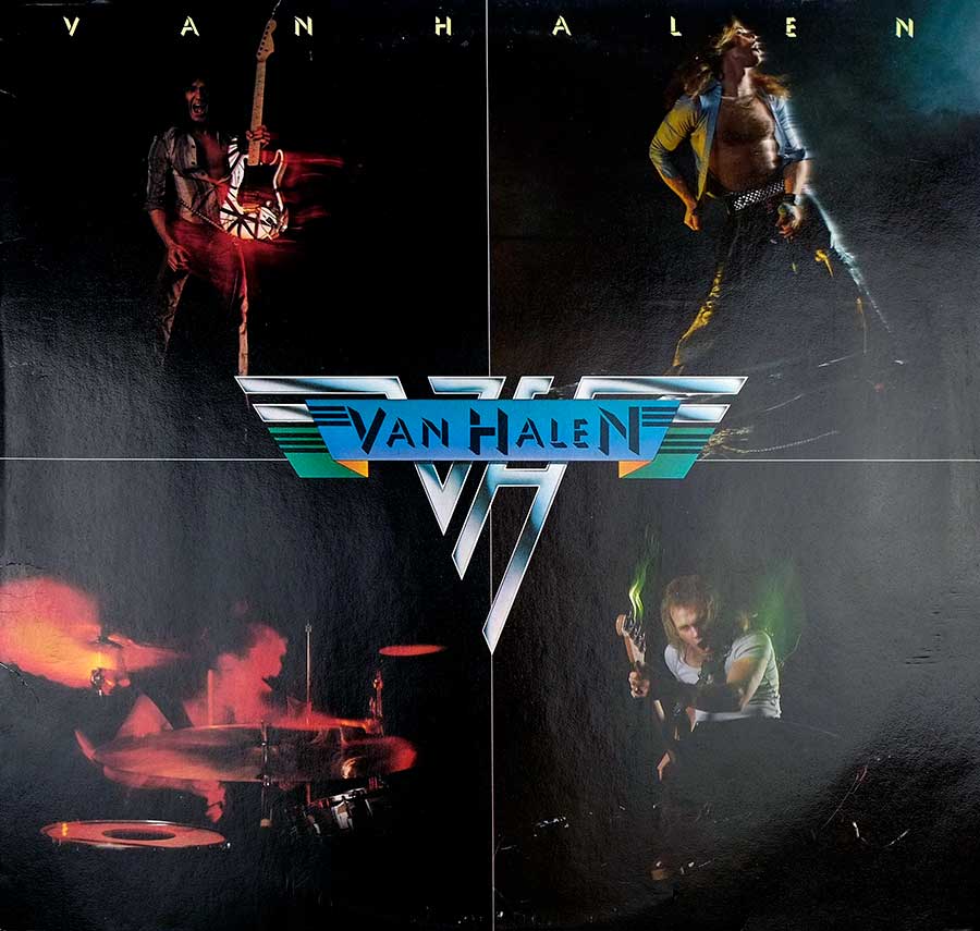 VAN HALEN - Self-Titled 12" Vinyl LP Album front cover