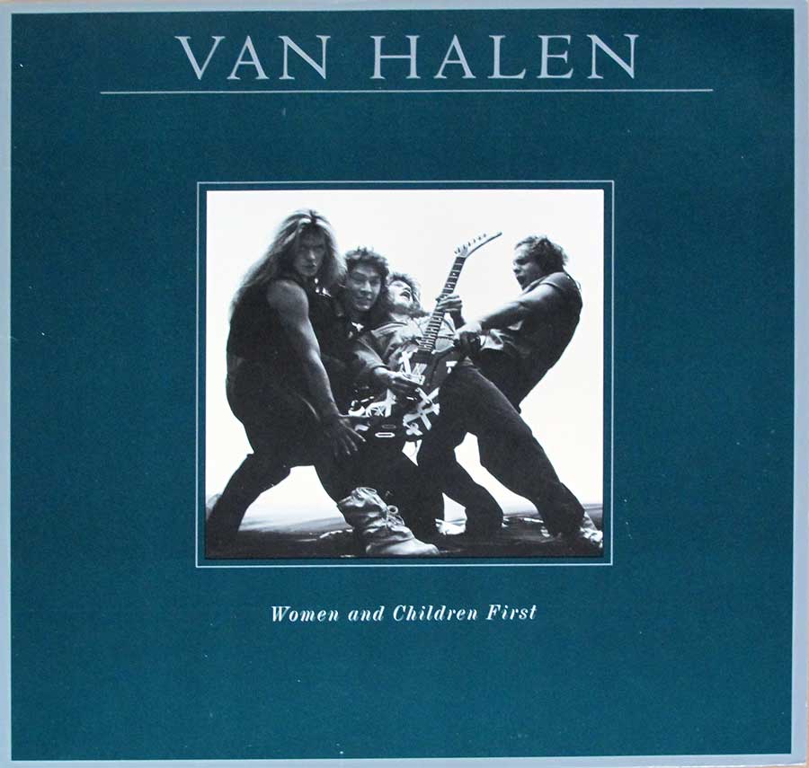 VAN HALEN - Women And Children German Release 12" Vinyl LP Album front cover