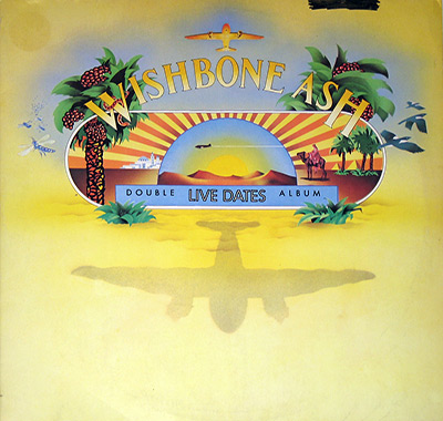 WISHBONE ASH - Live Dates album front cover vinyl record