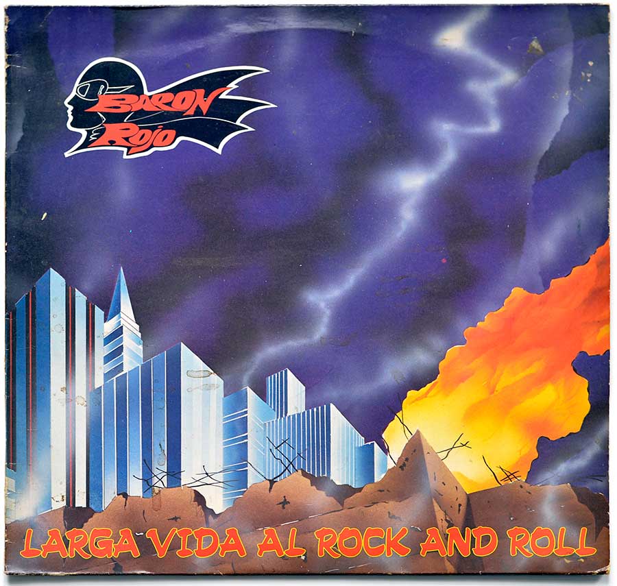 Front Cover Photo Of BARON ROJO - Larga Vida Al Rock & Roll