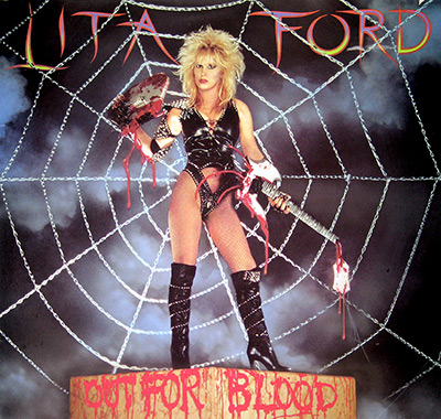 LITA FORD - Out For Blood  album front cover vinyl record