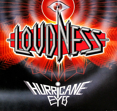 LOUDNESS - Hurricane Eyes album front cover vinyl record