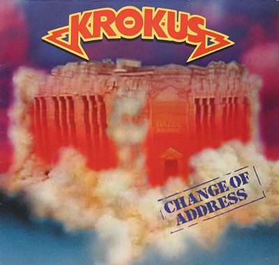 KROKUS - Change of Address album front cover vinyl record