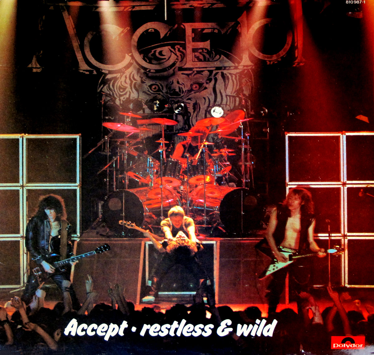 High Quality Photo of Album Front Cover  "ACCEPT - Restless and Wild"