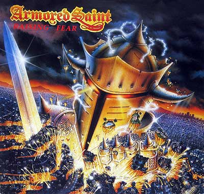 ARMORED SAINT - Raising Fear album front cover