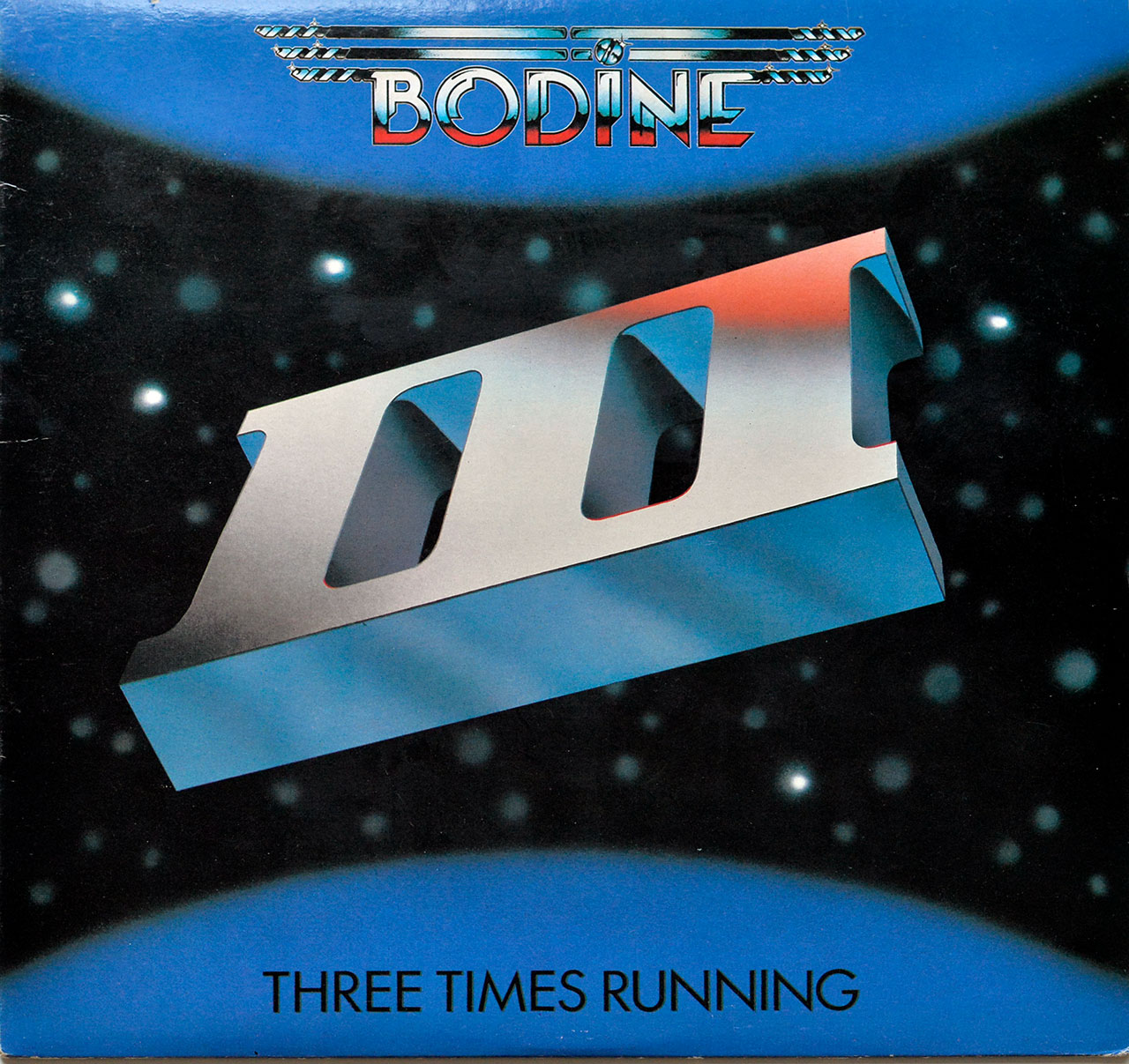 Album Front Cover Photo of BODINE - Three Times Running 