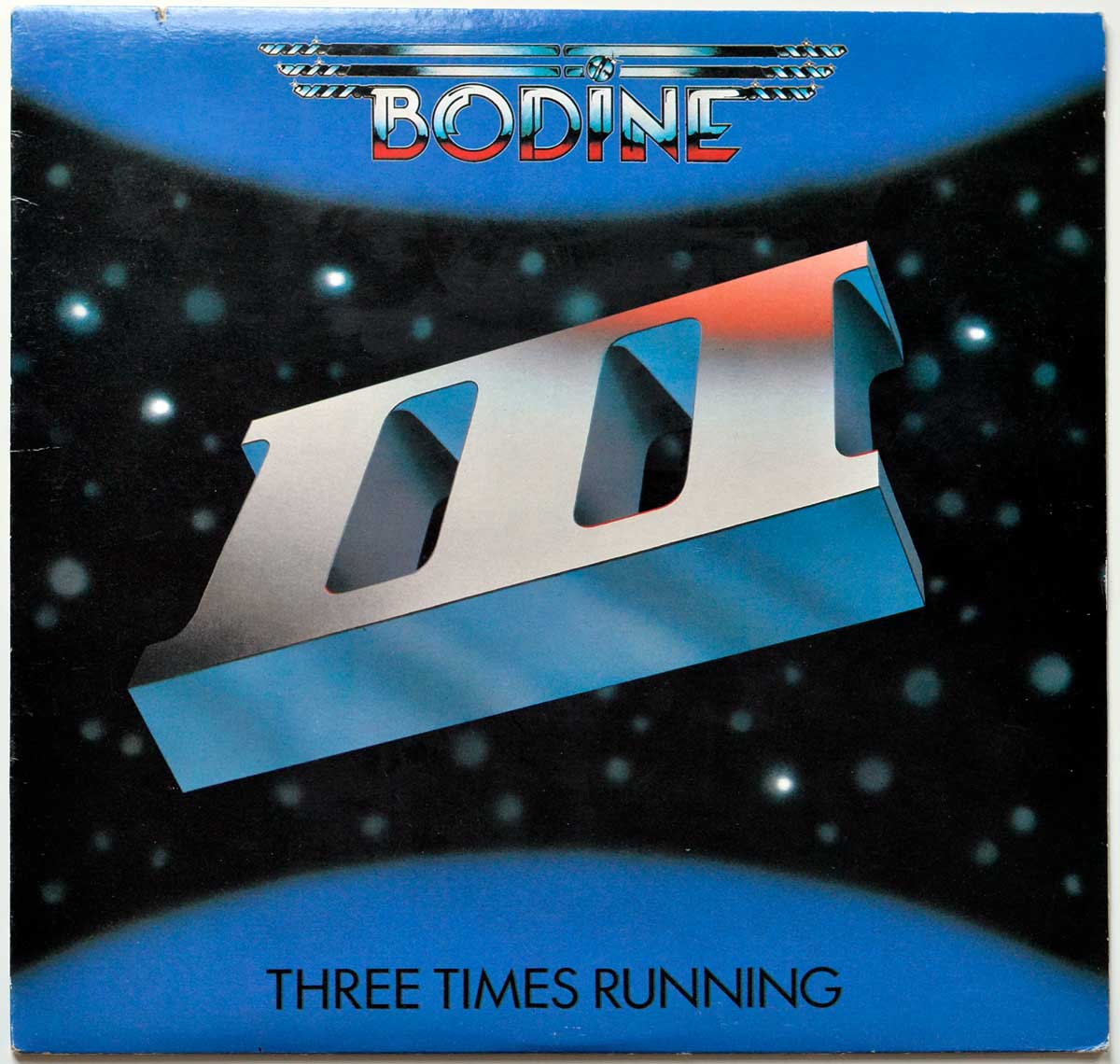 Front Cover Photo Of BODINE - Three Times Running 