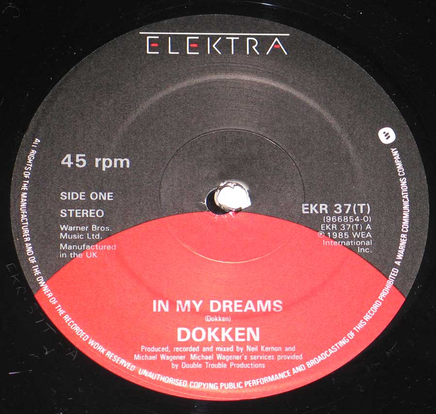 Large Hires Photoof the DOkken Record Label