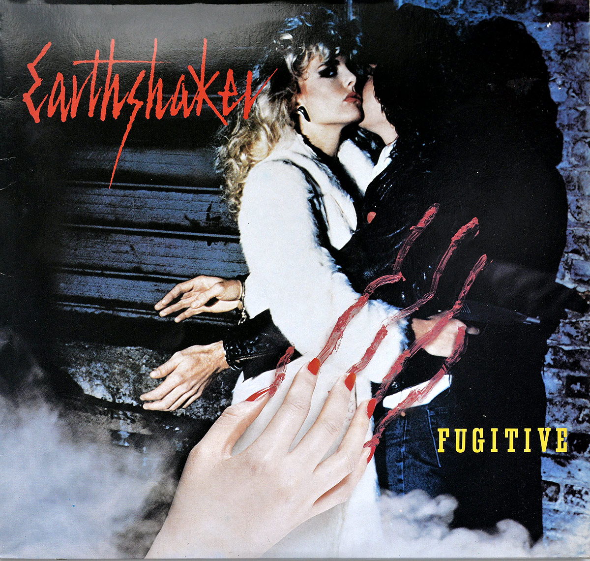 High Quality Photo of Album Front Cover  "EARTHSHAKER Fugitive"