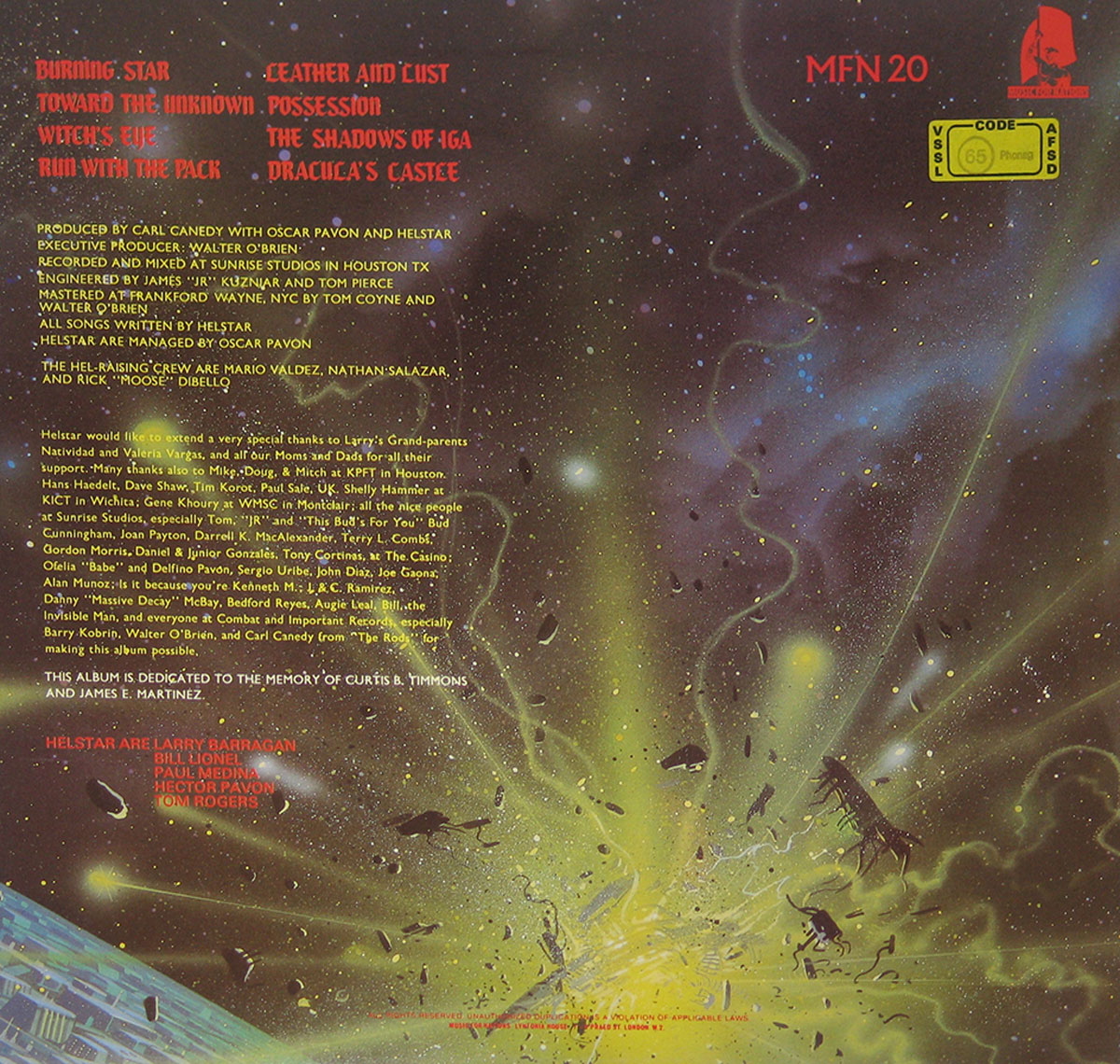 High Resolution Photo of Album Cover, Inners, Vinyl and Record labels 