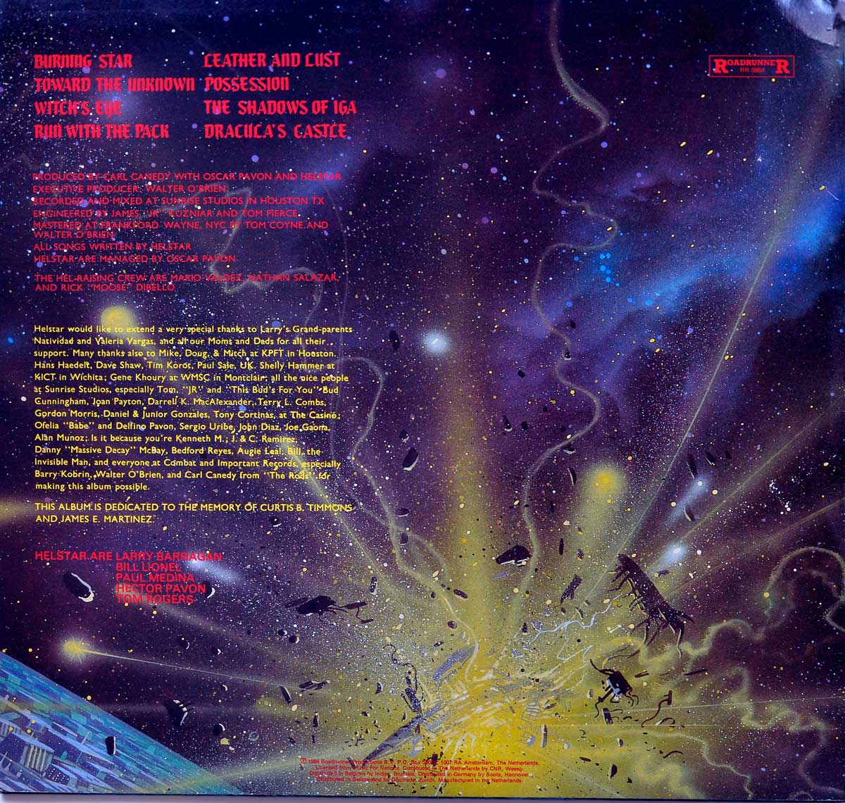 High Resolution Photo Album Back Cover of HELSTAR Burning Star https://vinyl-records.nl