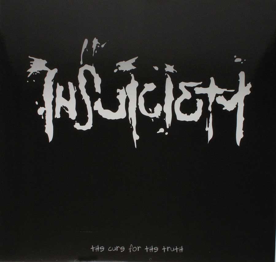 INSUICIETY - The Cure Of The Truth Gimmick Gatefold Cover 12" Vinyl LP Album custom inner sleeve