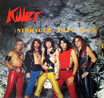 KILLER - Stronger Than Ever album front cover vinyl record