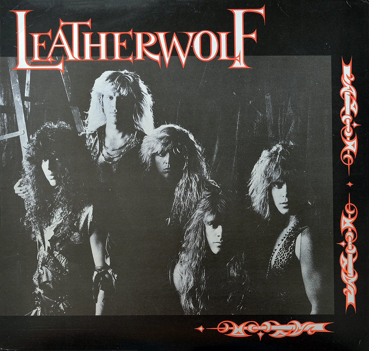 LEATHERWOLF - Self-Titled 1987 12" LP ALBUM VINYL front cover https://vinyl-records.nl