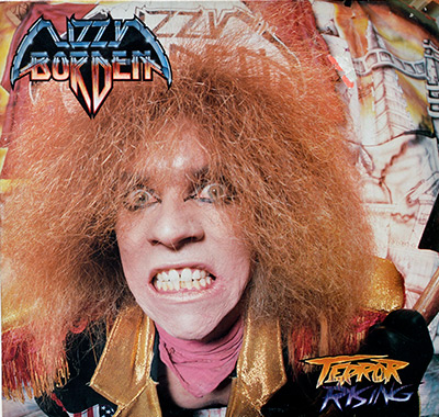 LIZZY BORDEN - Terror Rising  album front cover vinyl record