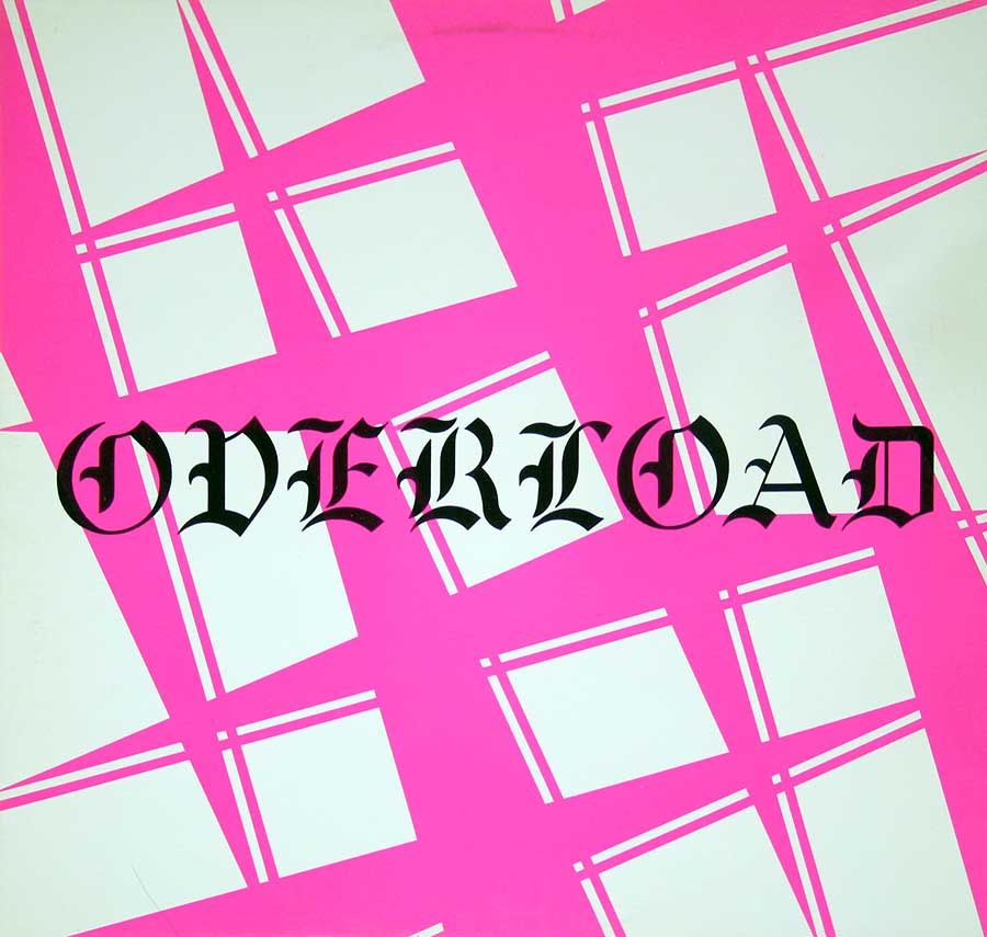 OVERLOAD - Self-Titled 12" VINYL EP ALBUM front cover https://vinyl-records.nl