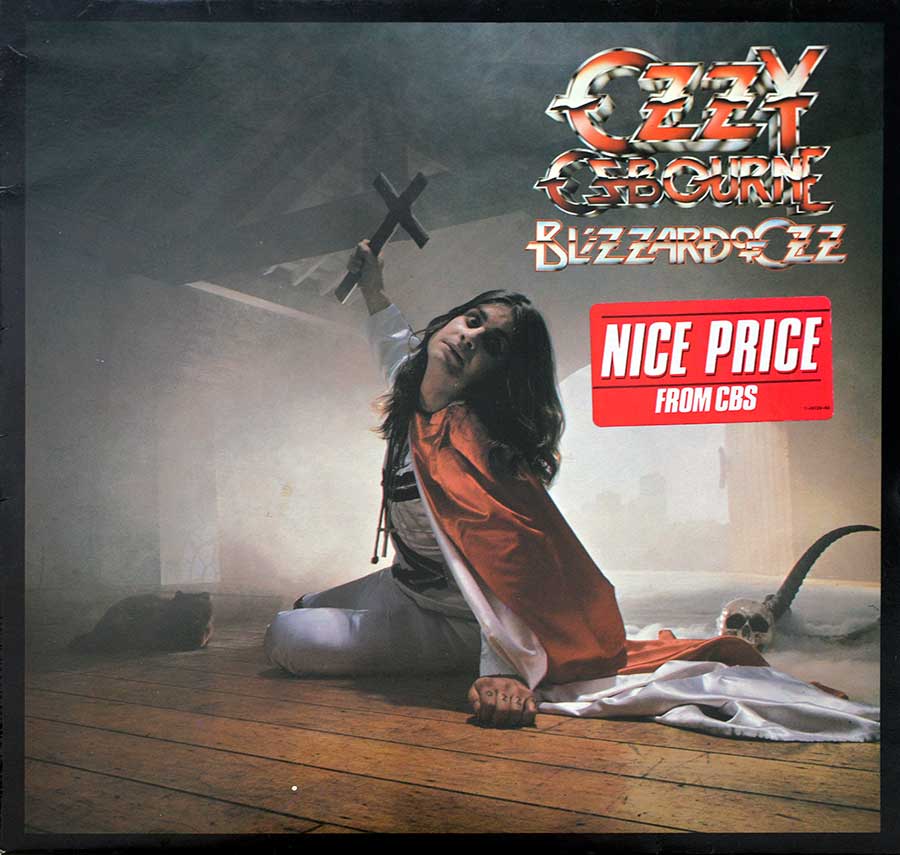 OZZY OSBOURNE - Blizzard of OZZ 12" Vinyl LP Album  front cover https://vinyl-records.nl