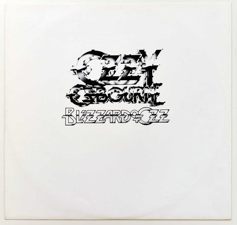 OZZY OSBOURNE - Blizzard of OZZ 12" Vinyl LP Album  custom inner sleeve