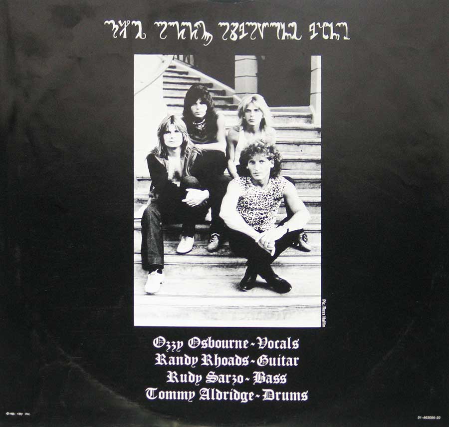 High Resolution Photo of Ozzy Osbourne Diary of a Madman  