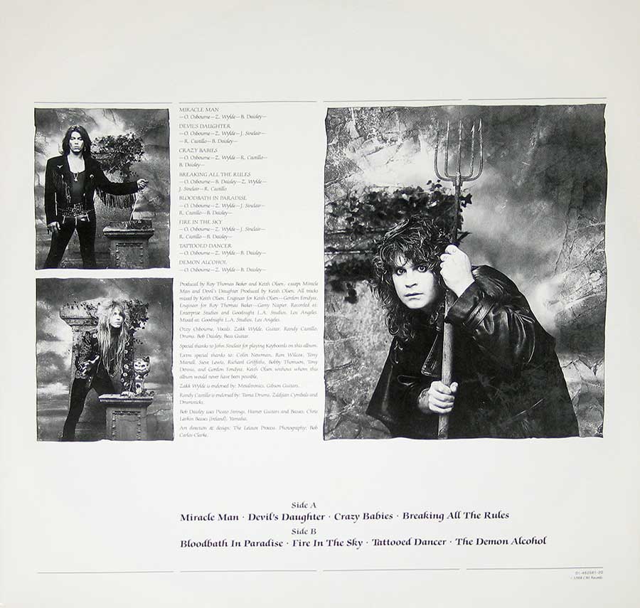 High Resolution Photo of OZZY OSBOURNE NO REST FOR THE WICKED   