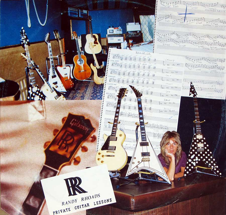 High Resolution Photo of OZZY OSBOURNE RANDY RHOADS Tribute 