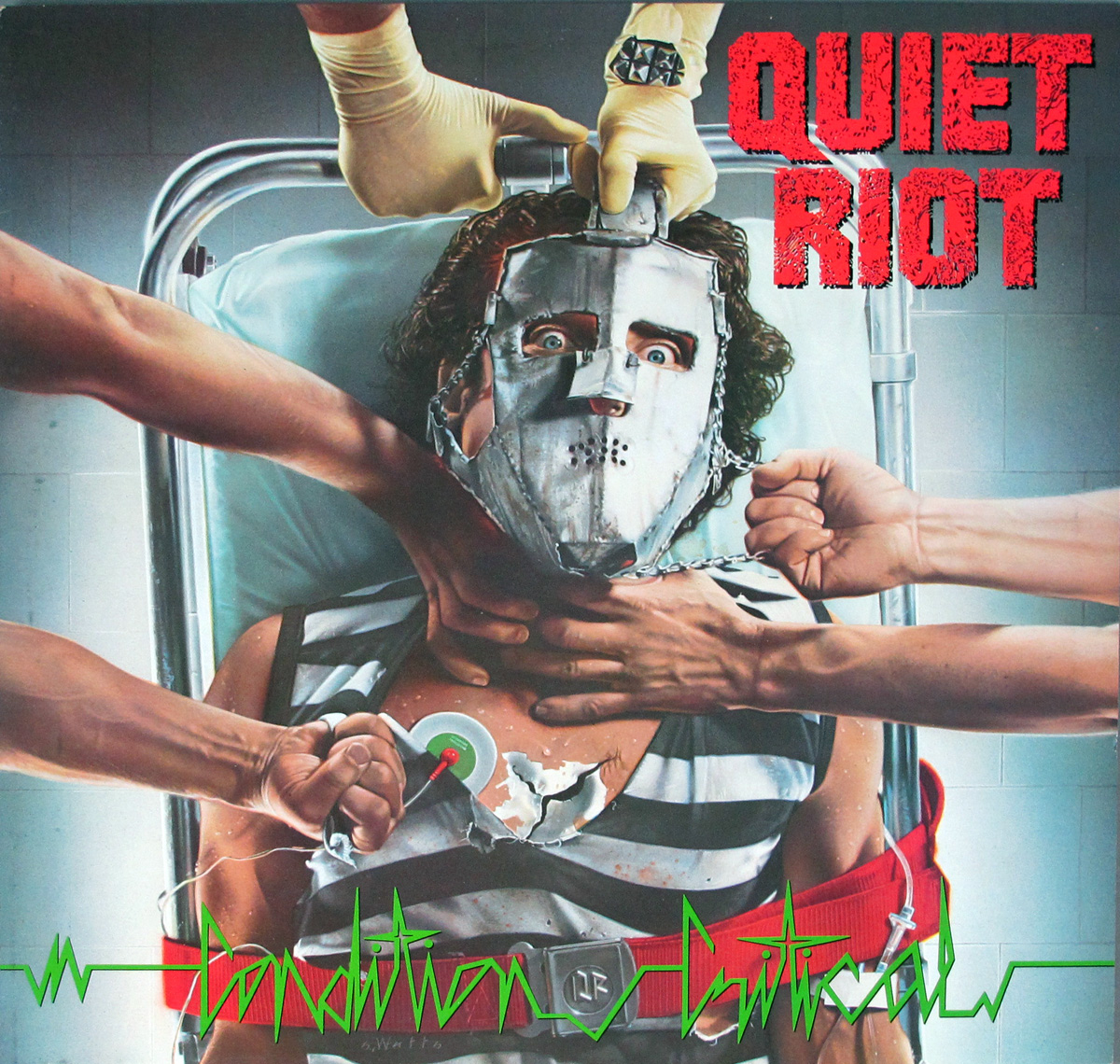 Album Front cover Photo of QUIET RIOT https://vinyl-records.nl/