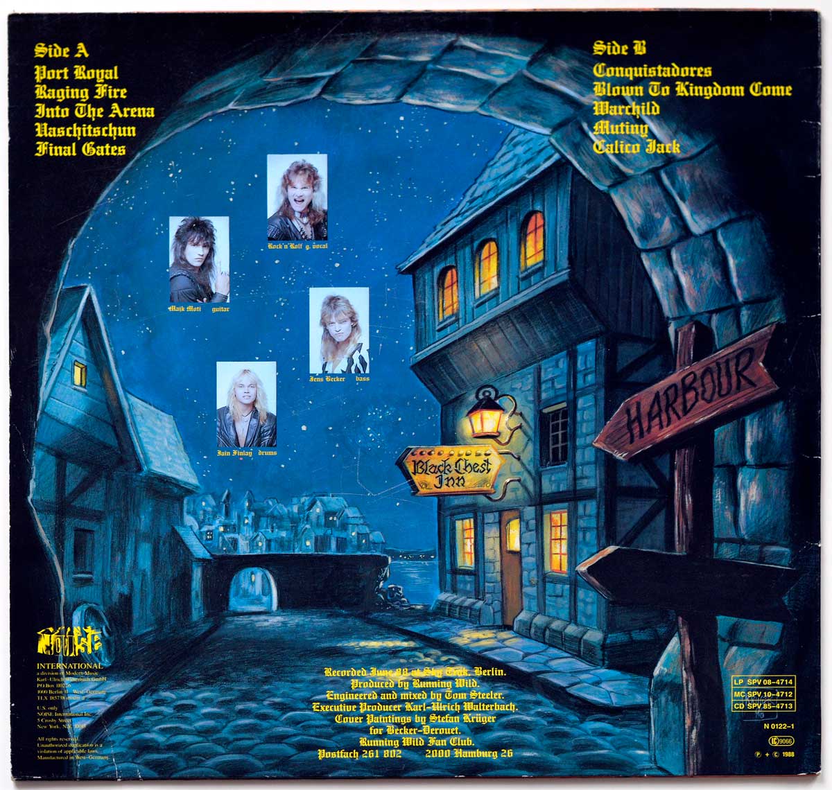 High Resolution Photo #11 RUNNING WILD - Port Royal https://vinyl-records.nl 