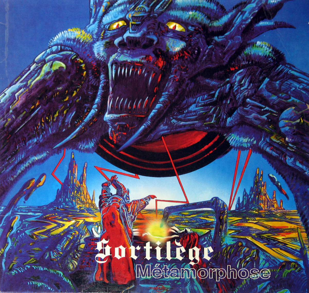 Album Front Cover SORTILÈGE - METAMORPHOSE 