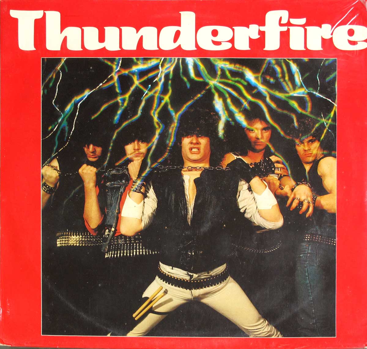 large album front cover photo of: THUNDERFIRE  S/T SELF-TITLED BELGIUM 