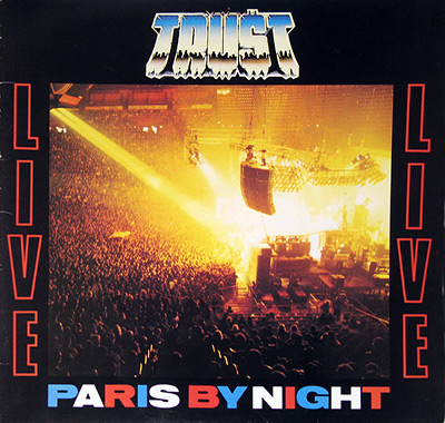TRUST - Paris by Night album front cover vinyl record