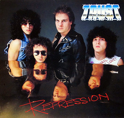TRUST - Repression album front cover vinyl record