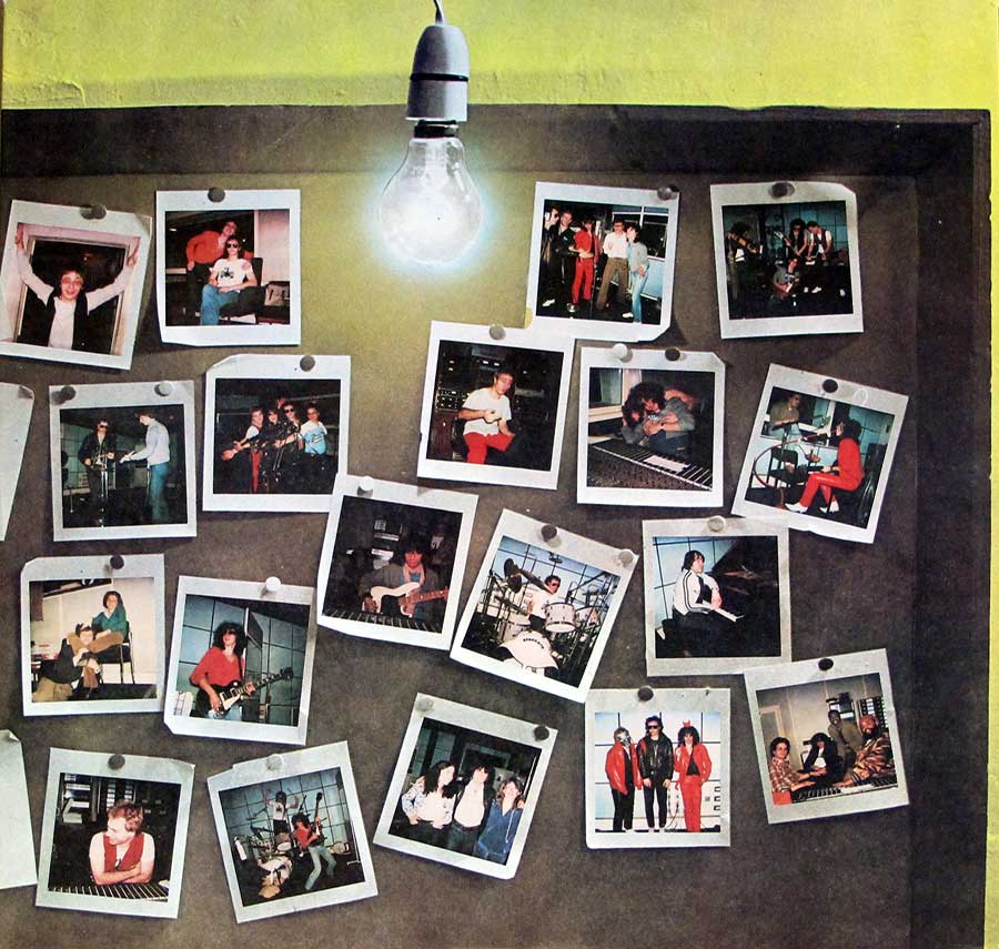 Photo of "TRUST - S/T Self-Titled Original France" Album's Inner Sleeve  