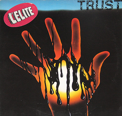 TRUST - S/T Self-Titled (Three Versions) album front cover vinyl record