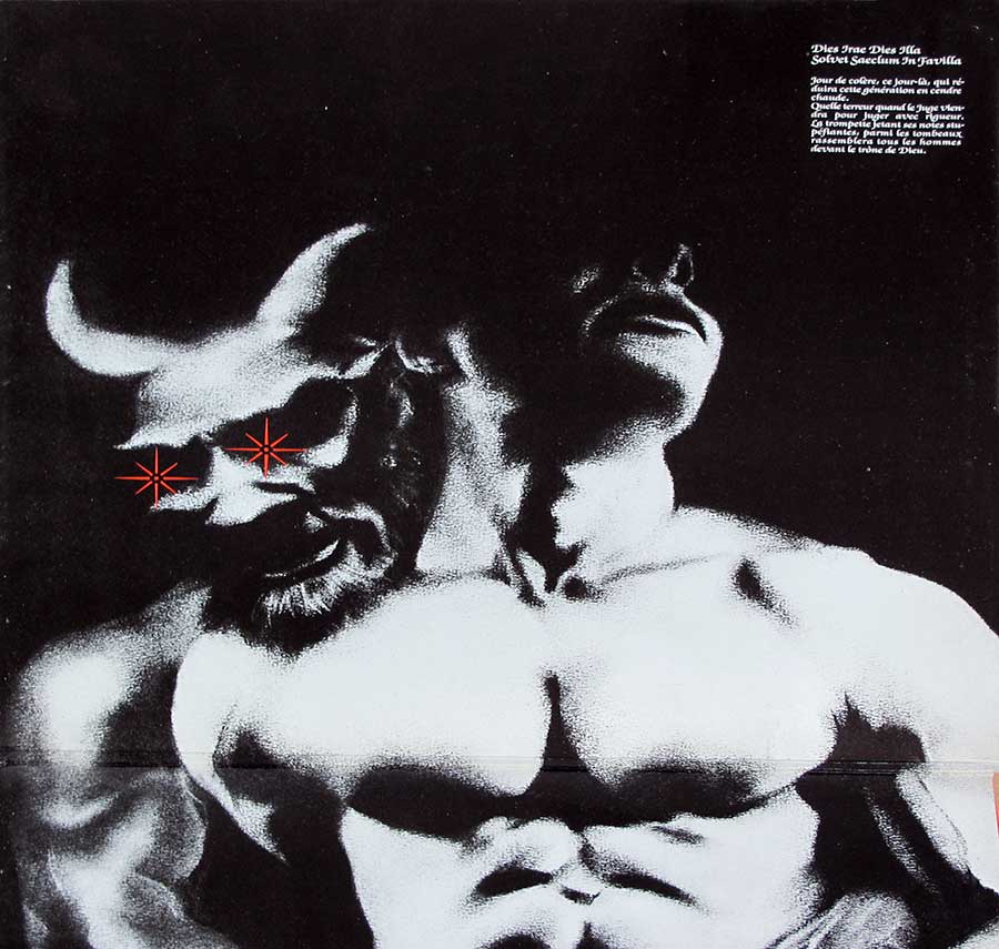 Inner Sleeve   of "TRUST - self-titled Ideal Gatefold Cover" Album