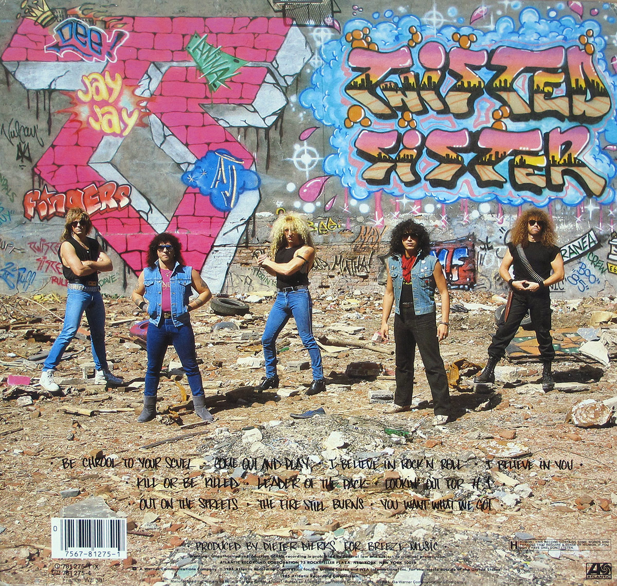 High Resolution Photos of twisted sister come out play gimmick pop-up 