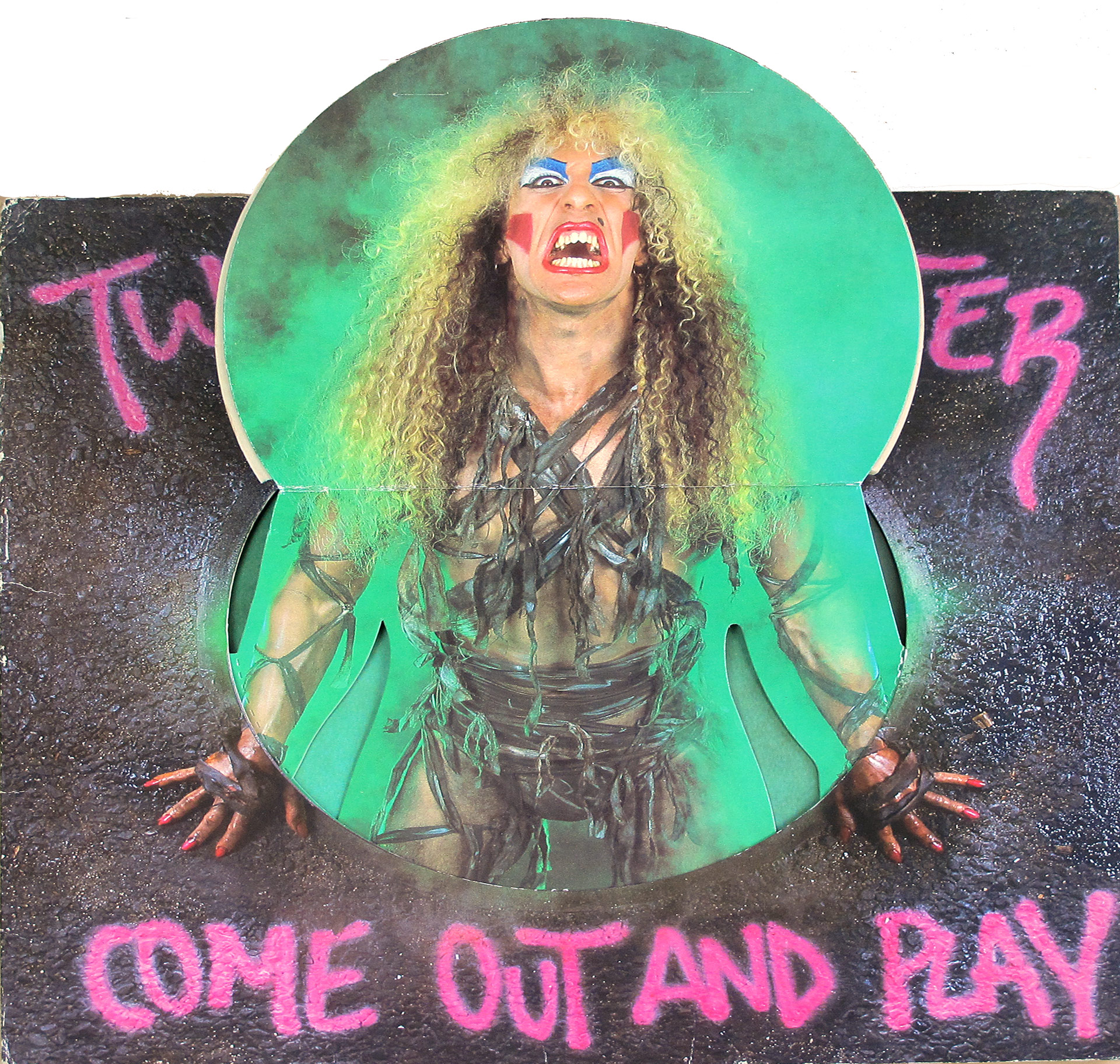High Resolution Photos of twisted sister come out play gimmick pop-up 