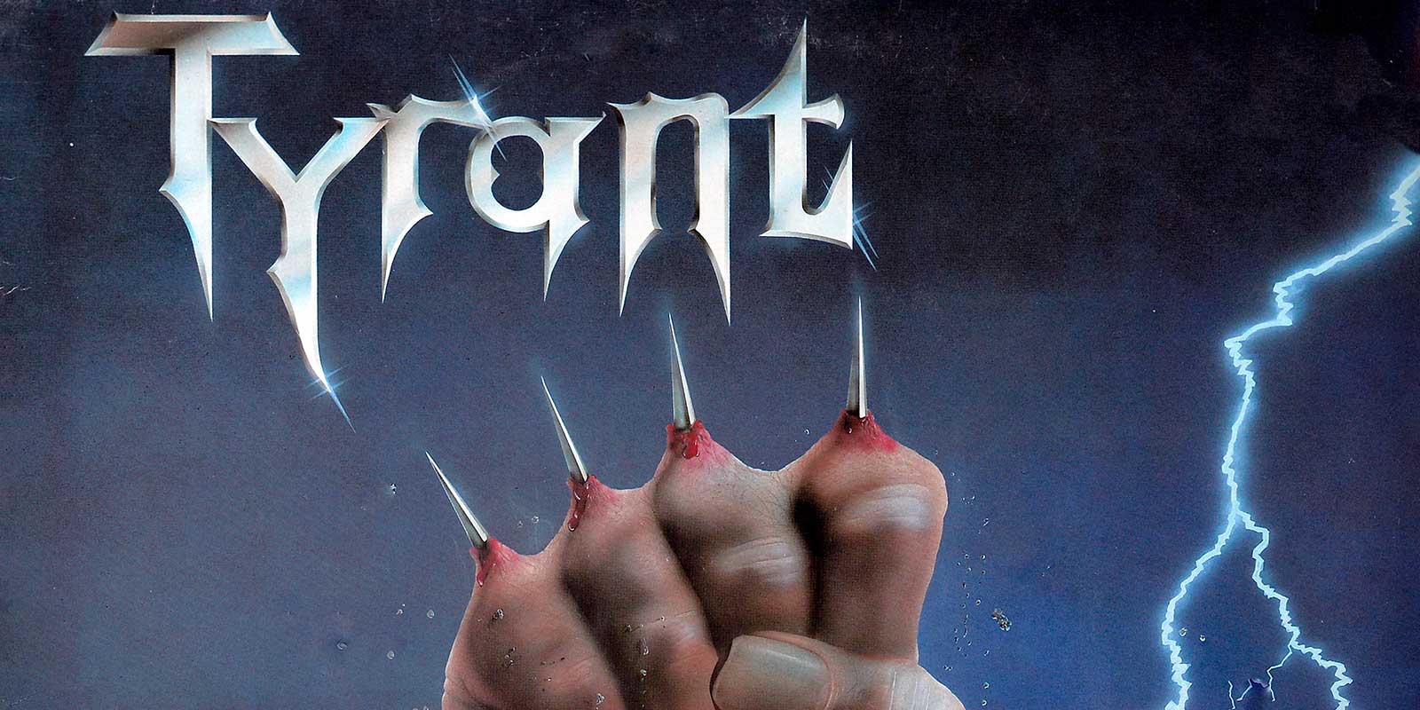 large album front cover photo of: TYRANT - Fight for your life SCRATCH Records 12"  LP ALBUM VINYL