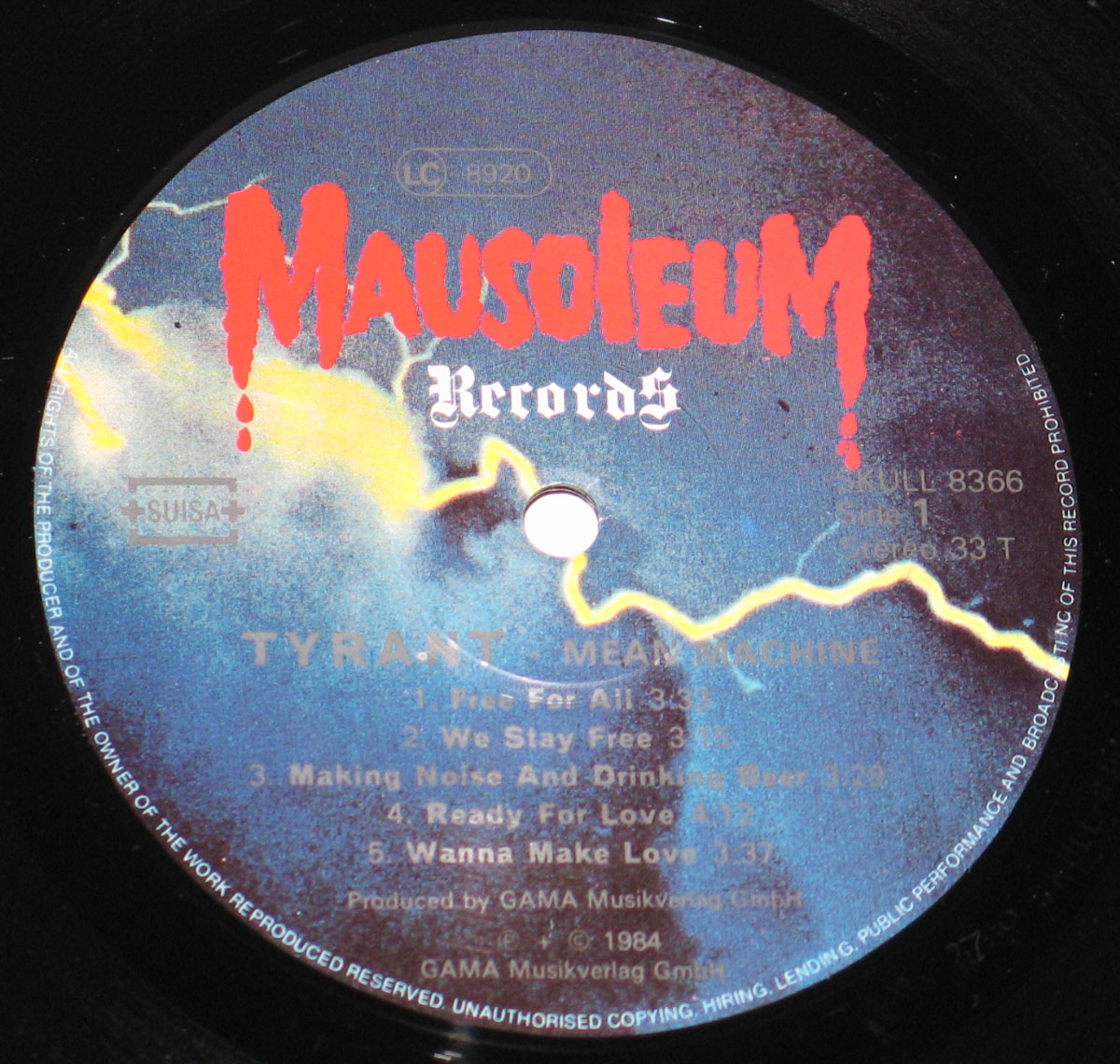 High Resolution Photo #13 Tyrant Mean Machine https://vinyl-records.nl 