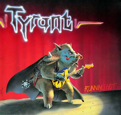 Thumbnail Of  TYRANT - Running Hot album front cover