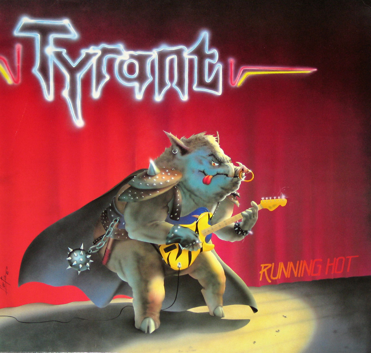 High Resolution Photo #10 TYRANT - Running Hot https://vinyl-records.nl 
