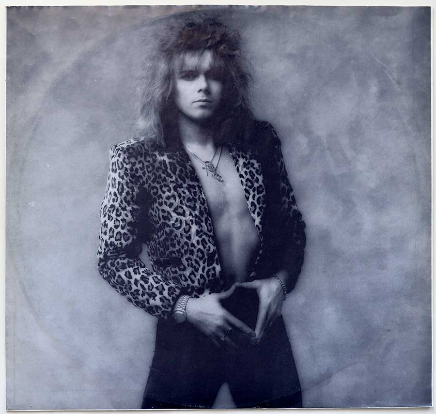Photo One Of The Original Custom Inner Sleeve YNGWIE MALMSTEEN - Trilogy 12" Vinyl LP 