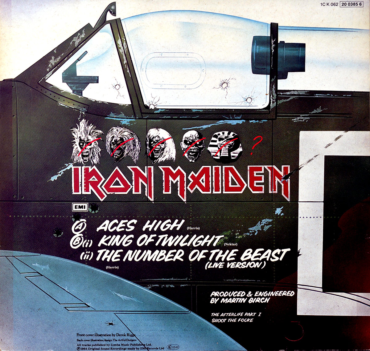 High Resolution Photo #11 IRON MAIDEN - Aces High Europe