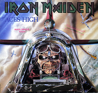 IRON MAIDEN - Aces High: Rare Maxi-Singles album front cover vinyl LP album https://vinyl-records.nl